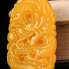 和田玉青玉生肖龍吊吊墜 男女款項墜 玉石玉器牌子掛件 歷史價格詳細信息