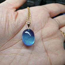 海藍寶 吊墜 吊飾 蛋面 天然❤水晶玉石特賣#B413-1 歷史價格詳細信息