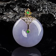 天然翡翠A貨，k金扣鑲嵌冰種佛公項鍊吊墜掛件玉墜鎖骨墜室外陽臺自然光，原相機實拍，無美顏！ 歷史價格詳細信息