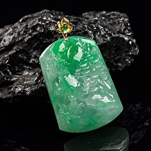 天然翡翠A貨，k金扣鑲嵌冰種佛公項鍊吊墜掛件玉墜鎖骨墜室外陽臺自然光，原相機實拍，無美顏！ 歷史價格詳細信息