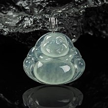 翡翠佛公金鑲玉吊墜老坑冰糯種黃色緬甸A貨掛件揭陽翡翠帶證書77 歷史價格詳細信息