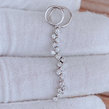 周生生PROMESSA18K白色黃金星宇鉆石吊墜 主鉆0.1 歷史價格詳細信息