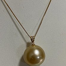 南洋金珠天然茶金吊墜特濃金正圓無暇！正圓無暇，13mm大點位 歷史價格詳細信息