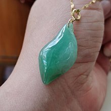 天然緬甸翡翠 冰甜綠 陽綠 蟹鉗 吊墜 小滴溜 種好冰透 冰甜綠部分甜陽綠 翡翠 飾品 收藏【二手】【微淵古董】-2616 歷史價格詳細信息