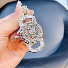 鉑金Pt950吊墜，卡37，成色9.5新，款式經典，克價實時 歷史價格詳細信息