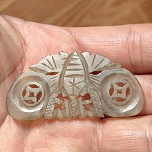 雙面鏤空雕刻狀元及第老岫玉牌子一個岫玉老牌子老玉吊 歷史價格詳細信息