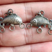 雙面工藝鏨刻蝙蝠紋的老銀壓襟一個三件套老銀吊件老銀 歷史價格詳細信息