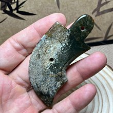 高古玉老玉鳥掛件吊墜長499CM寬28CM厚05厘 歷史價格詳細信息