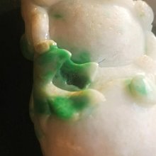 明清時期老翡翠舊藏天然翡翠A貨三羊開泰吊墜掛件佩戴 歷史價格詳細信息