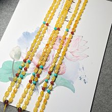 設計款天然蜜蠟項鍊吊墜配鍊掛件繩（閒魚優品）原創設計天然蜜蠟項鍊吊墜繩配鍊，珠子直徑6-7mm，重約16克，長度68cm左右，搭配天然南紅， 歷史價格詳細信息