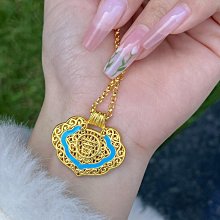 足金9999黃金古法六相花和蓮蓬手鍊吊墜散配件，約3-4克， 歷史價格詳細信息