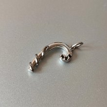 日本925純銀雙面立體飛龍吊墜細節精致入微925銀標在吊墜頭內側實心挺沉的 歷史價格詳細信息