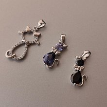 純銀鑲嵌小吊墜，長度15.7mm，寬度7.6mm，元，編號1 歷史價格詳細信息