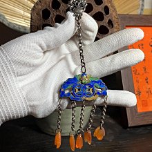 老銀掛鎖一套老銀鎖老銀掛件老銀器老銀吊件吊墜完整沒 歷史價格詳細信息