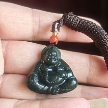 標價即賣價，天然和闐玉且末天空藍帶糖自在佛掛件吊墜，寬高厚2 歷史價格詳細信息