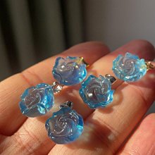 全冰透*豪華鑲嵌5粒大戒面*極美AAA級海藍寶包邊手鍊925銀珠寶玉石寶石首飾飾品 歷史價格詳細信息