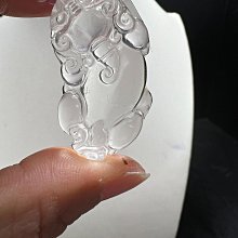 天然碧璽吊墜，晶體干凈。規格：23*19*5mm 重：4.4 歷史價格詳細信息