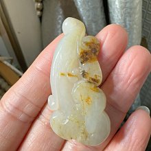 #和闐玉籽料#和闐玉灑金皮棗紅皮獨籽.(金玉滿堂)巧雕 歷史價格詳細信息