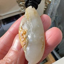 和闐籽料 茶黃沁滿色籽料鏤空雕荷葉魚和田玉獨籽37.3g 歷史價格詳細信息