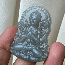和田玉千手觀音玉吊墜天然新疆青玉塔青男款本命佛守護神玉石吊飾 佩飾~善緣閣 歷史價格詳細信息