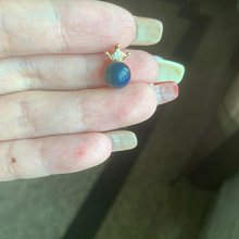 k鉆石藍寶石帕帕拉恰吊墜。臺面很大。85分藍寶石。16分 歷史價格詳細信息