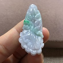 翡翠A貨玉石玉雕玉器文玩撿漏 冰起膠亭亭玉立特色蜻蜓玉牌掛件吊墜 種水一流 細膩起膠 冰潤 歷史價格詳細信息