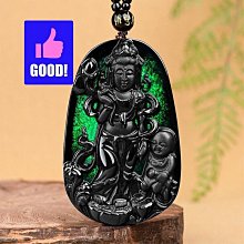 天然墨翠A貨翡翠墨玉鐘馗冰種玉石吊墜掛件 天師鐘馗墨翠吊墜 尺寸60.8*38*9 精雕細 歷史價格詳細信息