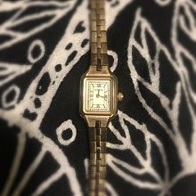 CITIZEN kii 復古 骨董錶 長方型錶面 羅馬數字盤 復古金   二手真品 價格比較,價格查詢,歷史價格詳細信息