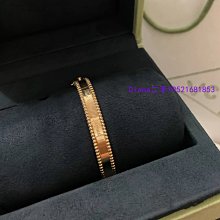 Diana二手Van Cleef & Arpels 梵克雅寶Perlée手鐲 黃K金單排鑽石手環 VCARP27B00 歷史價格詳細信息