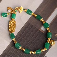 純金手工打造，盧比來碧璽原石手鍊與稀有金絲雀完美搭配，獨具匠心，可傳承千年的美好。返璞歸真，才是真美意.20*15（左右）重：22.18g 歷史價格詳細信息