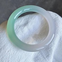 冰青綠漸變色翡翠胖扣子  尺寸卡12.06×6.13淺色和濃色過渡的地方有一點棉 翡翠 飾品 收藏【二手】【微淵古董】-1781 歷史價格詳細信息
