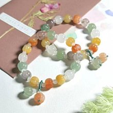 新疆金絲玉石手鏈女ins風南瓜珠紫羅蘭手飾品手串文玩單圈 貨 歷史價格詳細信息