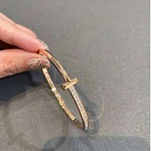 二手正品 Tiffany&Co. 蒂芙尼 18k白金鑲鉆+綠松石T系列線圈手鐲 現貨 歷史價格詳細信息