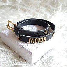 Dior 迪奧 Angelababy dior 秀場同款 編織手環 黑色  經典款 歷史價格詳細信息