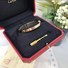 Cartier 卡地亞寬版Love 白K手環 18號 歷史價格詳細信息