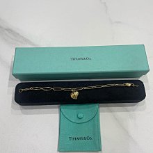 Tiffany 黃k金迴紋針愛心????墜手鍊 價格比較,價格查詢,歷史價格詳細信息