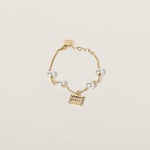 代購miu繆家21新款蝴蝶結珍珠項鏈女手鏈高級感氣質INS風甜美鑲鉆鎖骨鏈 明星大牌同款首飾 歷史價格詳細信息