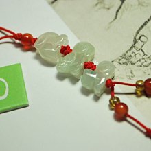 【東采藝術珠寶】五行生肖(牛虎猴) 帶黃青白玉 玉珮吊飾 玉墜子 CJA00097 早期冰種花青紫玉吊飾 古董老件 歷史價格詳細信息