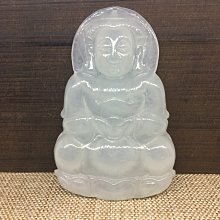 天然翡翠吊墜 緬甸 A貨  糯冰種飄花  質地細膩 路路通  吊墜 無紋 無裂 (附18K金鍊)301 歷史價格詳細信息