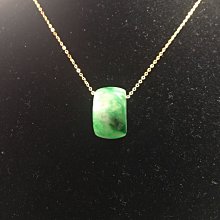 天然翡翠吊墜 緬甸 A貨  冰種  飄花 路路通  吊墜 無紋 無裂 (18K金鏈)105 歷史價格詳細信息