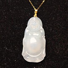 緬甸A貨老坑種放光精品翡翠(人生圓滿)玉珮+純銀925K頭+真鑽石. 歷史價格詳細信息