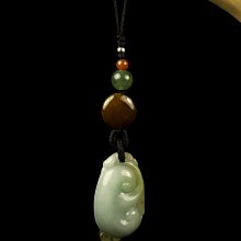 【旭笙風】天然A貨冰種蜜糖黃翡翠「腰纏萬貫、蟬」創意設計吊飾 歷史價格詳細信息