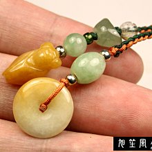 【旭笙風】天然A貨老坑翠綠翡翠手工編結吊飾 ~ 超值優惠中 歷史價格詳細信息