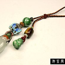 【旭笙風】天然A貨老坑翠綠翡翠手工編結吊飾 ~ 超值優惠中 歷史價格詳細信息