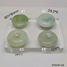 天然A貨平安扣緬甸玉吊墜平安無事玉佩件(色C)YPS24603-39 歷史價格詳細信息