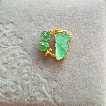 緬甸翡翠A貨 木那綠18K金双蟾+青蛙手繩 歷史價格詳細信息