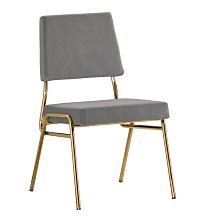 【在地人傢俱】22 美麗購N-塔莉亞灰色絨布餐椅/休閒椅 CM582-1 價格比較,價格查詢,歷史價格詳細信息