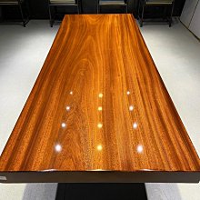 奥坎大板实木原木茶桌红木桌面书餐桌巴花梨胡桃茶板茶台整块厂家 歷史價格詳細信息