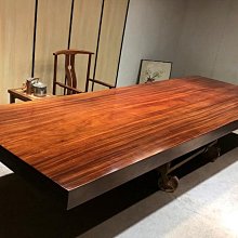 奥坎大板实木原木茶桌红木桌面书餐桌巴花梨胡桃茶板茶台整块厂家 歷史價格詳細信息