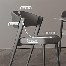 意式 餐椅現代簡約北歐設計師款家 椅子 感 店洽談書房椅 歷史價格詳細信息